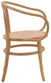 Καρέκλα - Πολυθρόνα Verfie φυσικό ξύλο οξιάς 55x50x83εκ 55x50x83 εκ.