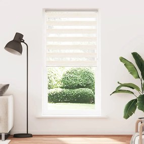 vidaXL Στόρι Ζέβρα Μάρμαρο Μπεζ 110x200 εκ. Πλάτος Υφάσματος 105,9 εκ. Πολυεστέρας