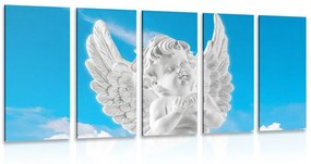 Εικόνα 5 μερών που φροντίζει τον άγγελο στον ουρανό - 100x50