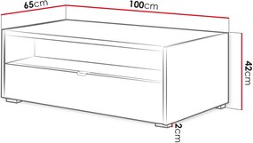 Τραπεζάκι σαλονιού Cyliza