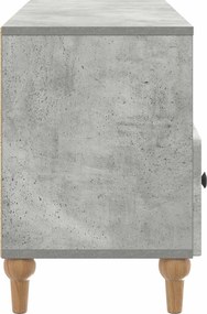 vidaXL Ντουλάπι TV 102 x 34,5 x 50 εκ. Σκυρόχρωμο Γκρι