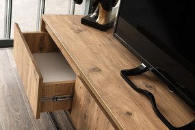 Έπιπλο Τηλεόρασης Μαύρο / Πεύκο PRORAL 180x40x50