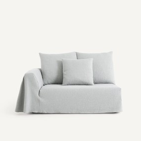 Μισός καναπές με ταπετσαρία από βαμβάκι κάνναβη, Chill