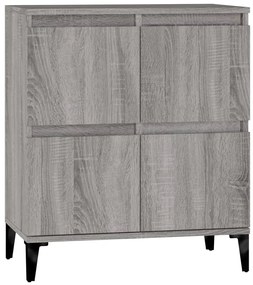 vidaXL Ντουλάπι Γκρι Sonoma 60x35x70 εκ. από Επεξεργασμένο Ξύλο