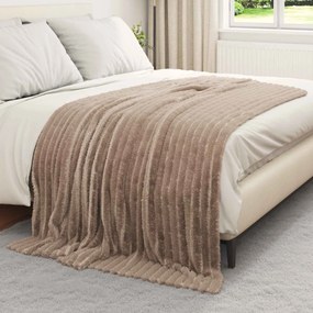 vidaXL Κουβέρτα Καμηλοπάρδαλη 200 x 150 cm Μαλλί