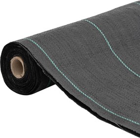 vidaXL Μεμβράνη Εδαφοκάλυψης Μαύρη 1,5x150 μ. από Πολυπροπυλένιο