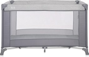 BABY COT TORINO 1 LAYER GREY STRIPED ELEMENTS