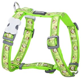 Λουρί Σκύλου Red Dingo STYLE MONKEY LIME GREEN 45-66 cm 36-59 cm