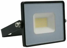 V-TAC Προβολέας LED SMD Slim 20W 1620lm 100° IP65 E-SERIES G2 Μαύρο Σώμα Ψυχρό Λευκό 215948