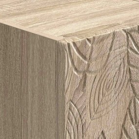 vidaXL Ντουλάπι TV 147 x 34,5 x 30 εκ Sonoma Δρυς Επεξεργασμένο Ξύλο
