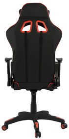 ΚΑΡΕΚΛΑ ΓΡΑΦΕΙΟΥ GAMING HM1062.01 SPEED ΜΑΥΡΟ ΚΟΚΚΙΝΟ PU 68,5 x 71,5 x 133,5 εκ.