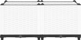 vidaXL Ζαρντινιέρα 80 x 40 x 38 εκ. από Πολυπροπυλένιο