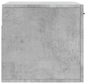 Ντουλάπι Τοίχου Γκρι Σκυρ. 60x36,5x35 εκ. Επεξεργασμένο Ξύλο - Γκρι
