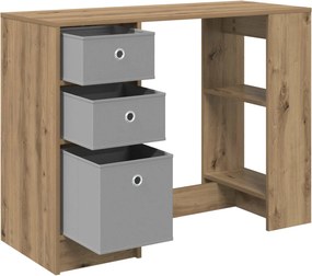 vidaXL Γραφείο Artisan Oak 100 x 40 x 75 cm Επεξεργασμένο Ξύλο