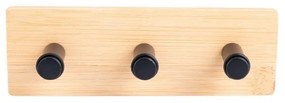ESTIA ΚΡΕΜΑΣΤΡΑ ΕΠΙΤΟΙΧΙΑ BAMBOO ESSENTIALS ΜΕΤΑΛΛΙΚΗ 3 ΘΕΣΕΩΝ