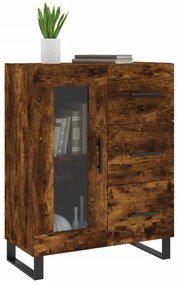 vidaXL Ντουλάπι Καπνιστή Δρυς 69,5 x 34 x 90 εκ. Επεξεργασμένο Ξύλο