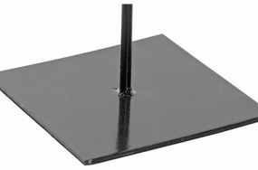 Διακοσμητική Φιγούρα DKD Home Decor Φυσικό Μαύρο Σίδερο Γιούτα Χωρίς Δακτύλιο (55 x 12 x 53 cm)
