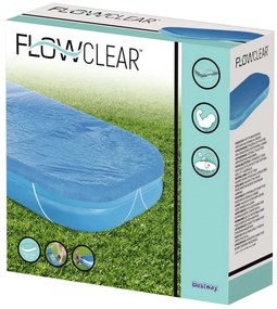 Bestway Κάλυμμα Πισίνας Flowclear 262 x 175 x 51  εκ. - Μπλε