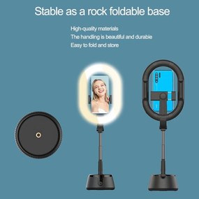 Qiaoyang LED Ring Light με Βάση QA-T678 – 360° Fill Light