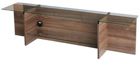 Έπιπλο Τηλεόρασης Escape 552NOS1602 158x35x40cm Walnut