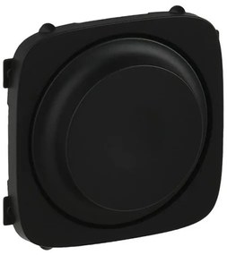 Πλακίδιο Ρυθμιστή Φωτισμού Dimmer Περιστροφικού Μαύρο Valena Allure 752048 Legrand-752048-Μαύρο 752048