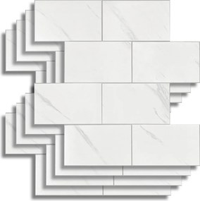 Αυτοκόλλητα Πλακάκια (Σετ 4τμχ) L-C Careo White 1770155