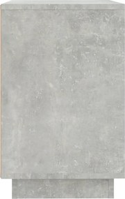 vidaXL Ντουλάπι Γκρι Σκυροδέματος 102x35x60 εκ. Επεξεργασμένο Ξύλο