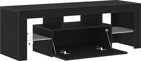 vidaXL Ντουλάπι TV 120 x 35 x 40 εκ. Μαύρη Οξυά Επεξεργασμένο Ξύλο