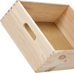 Κουτί Αποθήκευσης (40x30x15) Z-L Softwood 13145