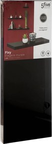 Ράφι Τοίχου (60x23.5x3.8) F-V Black 138953A