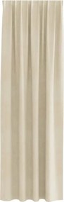 vidaXL Κουρτίνες συσκότισης 2 pcs Κρεμ 140 x 260 cm Βελούδο