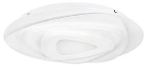 Eglo Πλαφονιέρα Οροφής με Ενσωματωμένο LED σε Λευκό χρώμα 38cm 900864