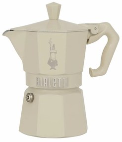 Ιταλικη καφετιερα Bialetti MOKA EXCLUSIVE Κρεμ Αλουμίνιο 3 Kopper