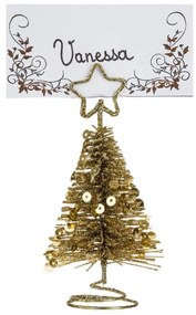 Βάση για κάρτες θέσεων Χριστουγεννιάτικο Δέντρο Fééric Lights & Christmas - Gold
