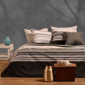 Σετ Σεντόνια Polycotton King 260x270εκ. Arion Grey Casual Line Melinen 20003660