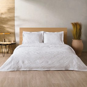 Κουβερτόριο Υπέρδιπλο (230x260) Kentia Serenity Soliman 00 White