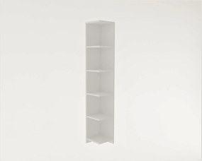 Βιβλιοθήκη Λευκό NOVARAL 25x25x160