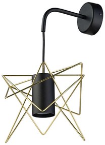 Φωτιστικό Τοίχου - Απλίκα Gstar 8285 1xGU10 max 10W Black-Solid Brass Nowodvorski Metal