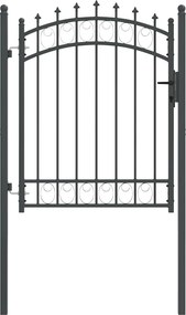 vidaXL Πύλη Φράχτη με Ακίδες EMMEN 150 x 100 cm