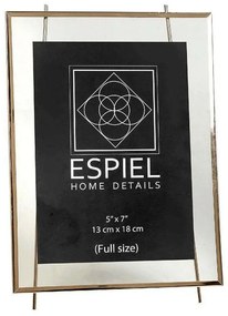 Κορνίζα FAM501 10x15cm Gold Espiel Metal