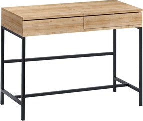 Τουαλέτα Κρεβατοκάμαρας - Linda - Χρώμα Δρυς Μαύρο