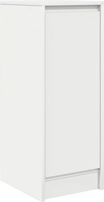 vidaXL Ντουλάπι Λευκή 29,5x34x76 εκ. από Επεξεργασμένο Ξύλο