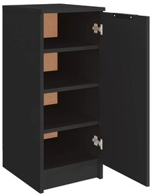 vidaXL Παπουτσοθήκη Μαύρη 30 x 35 x 70 εκ. από Επεξεργασμένο Ξύλο