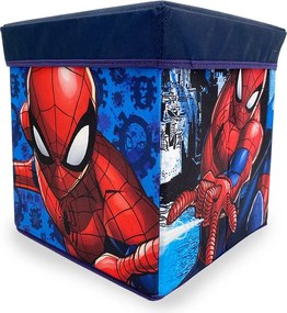 Σκαμπό Με Αποθηκευτικό Χώρο (30X30) Dimcol Spider-Man 09