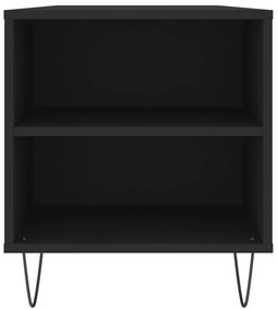 vidaXL Τραπεζάκι Σαλονιού Μαύρο 102x44,5x50 εκ. από Επεξεργασμένο Ξύλο