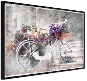 Αφίσα - Flower Delivery - 90x60 - Μαύρο - Χωρίς πασπαρτού