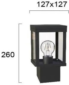 Στήλος κήπου Viokef Keros-Ύψος : 26εκ.