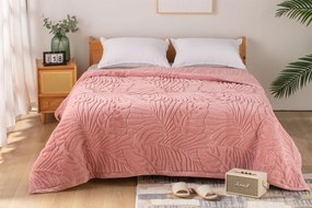 Κουβερτοπάπλωμα King Size 240x260 Lucia 2-Blush Pink - Anna Riska