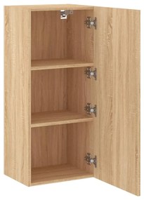 vidaXL Έπιπλο Τοίχου Τηλεόρασης Sonoma Δρυς 40,5x30x90 εκ. Επεξ. Ξύλο