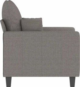 vidaXL Πολυθρόνα Taupe 60 εκ. Υφασμάτινη